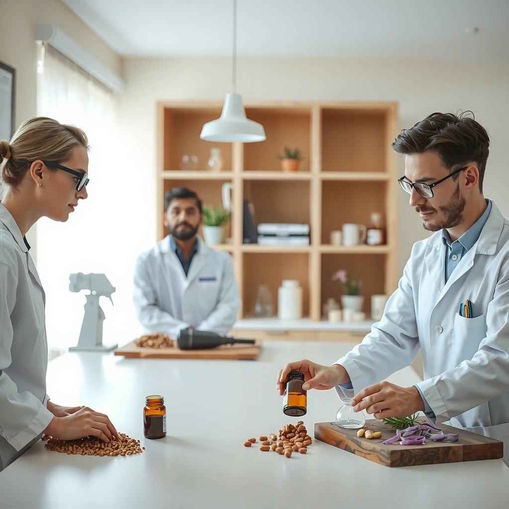 Natural supplement laboratory