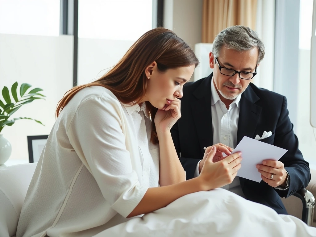 Professional beauty consultation in spa setting